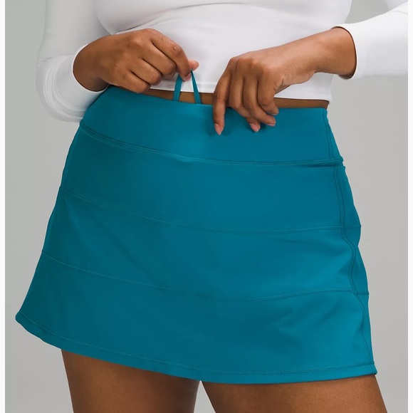 Lululemon Pace Rival Skirt Tall * Hawaiian Blue - Picture 4 of 6